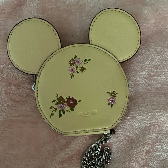 NWT! Coach HTFDisney Mickey Mouse floral 4 piece tote set. Firm!!! - Picture 14 of 16